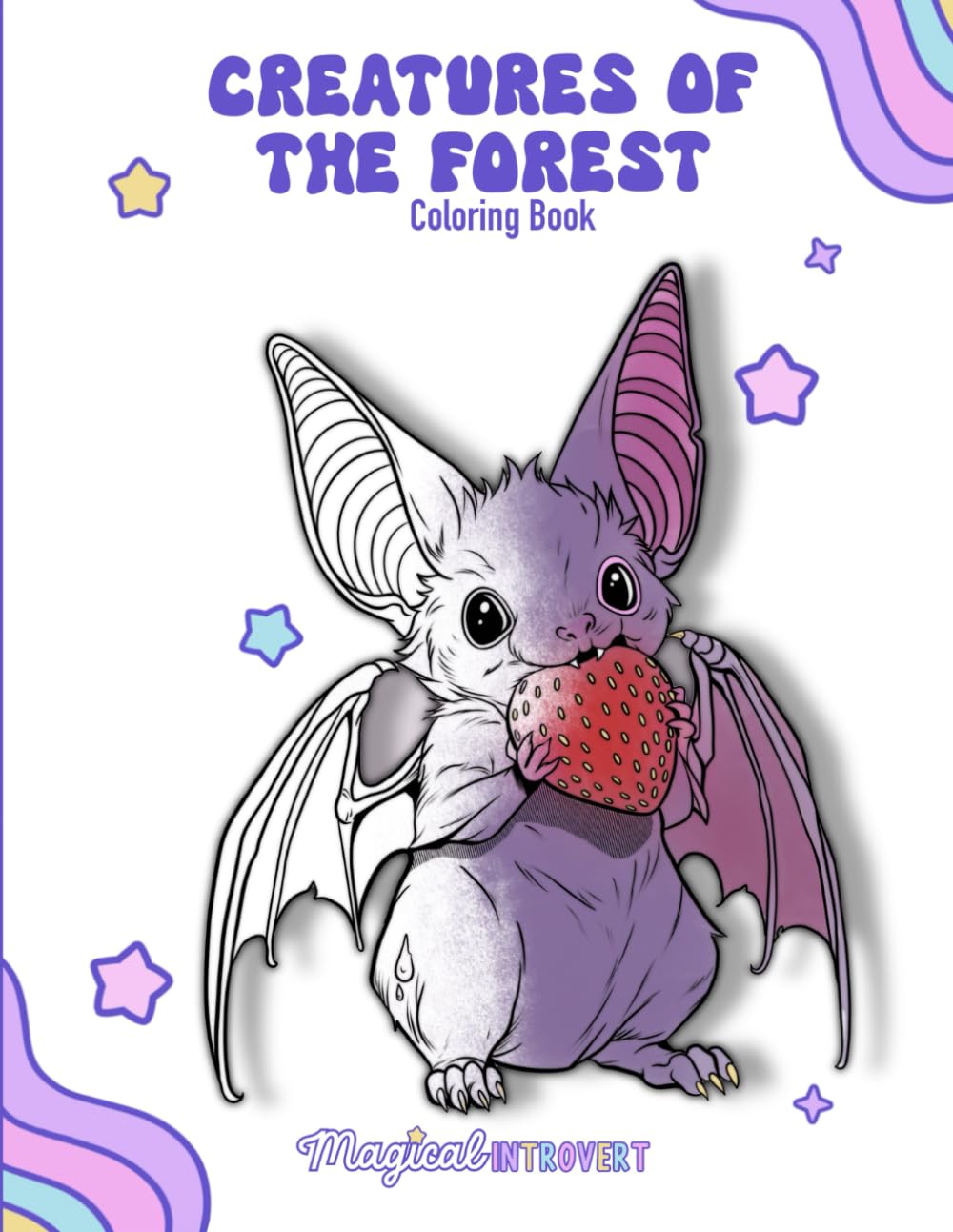 Creatures of The Forest: Coloring Book