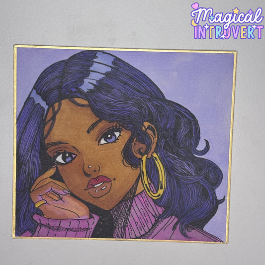 Framed By Her Own Storm